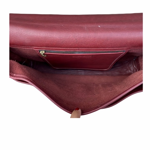 Vintage Coach Leather Briefcase with gold hardware Made in the USA - Picture 8 of 13